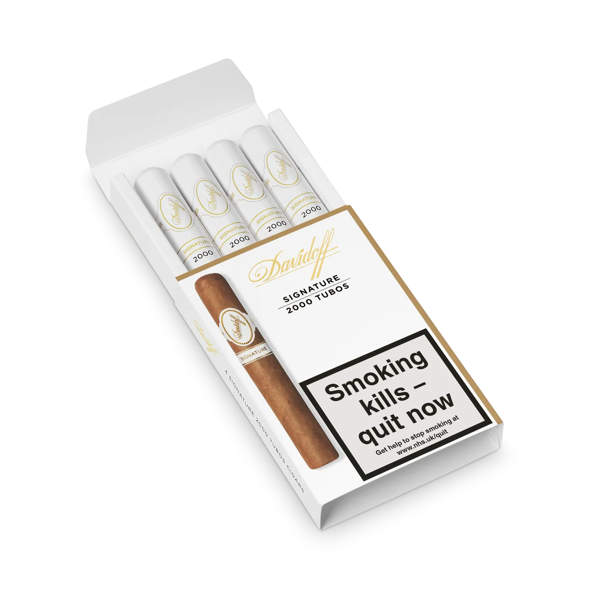 Buy Davidoff Signature 2000 Tubos Cigar - Pack of 4